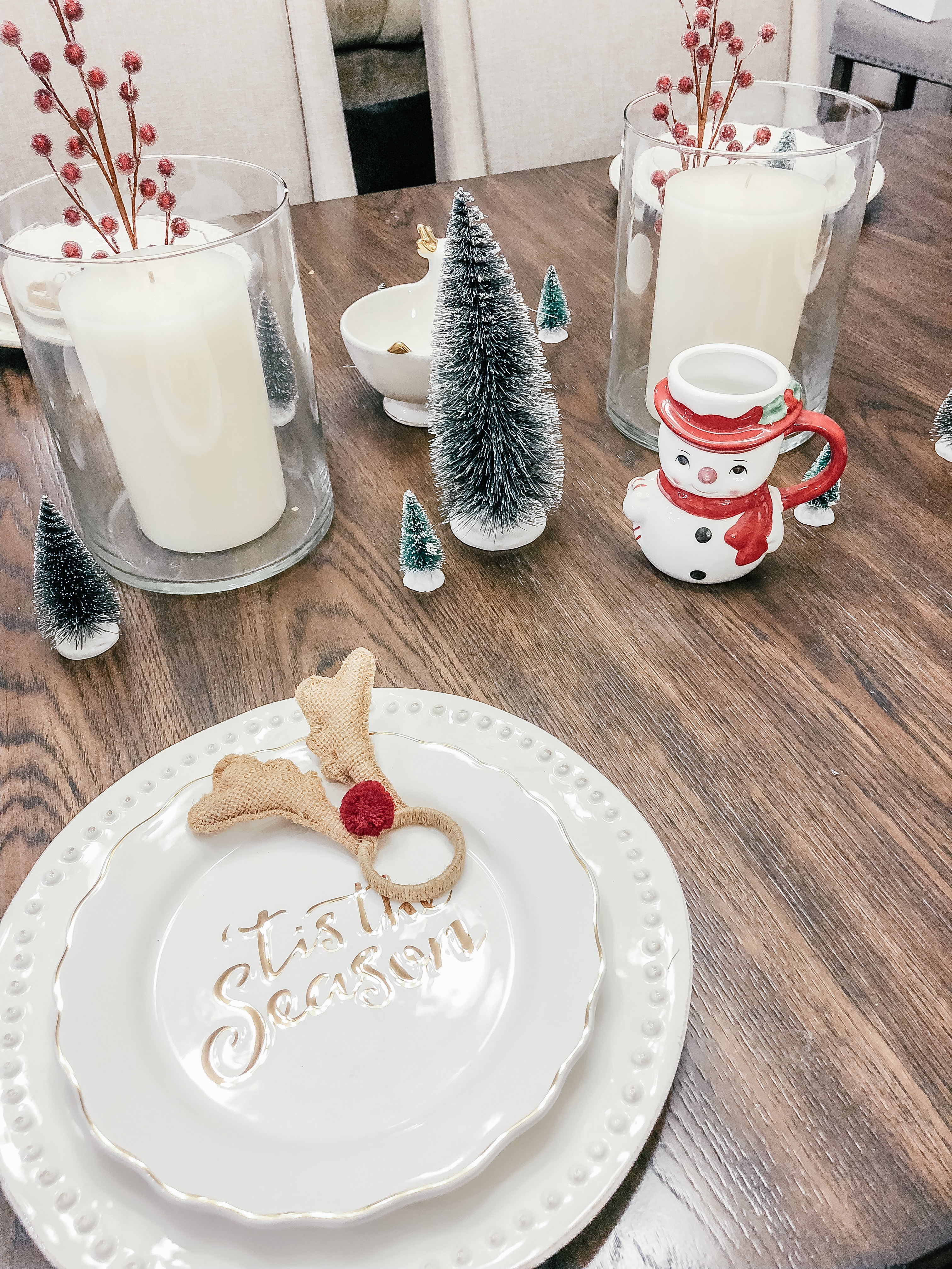 Christmas 2018: Dining Room Table